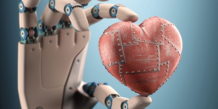 Robot and heart