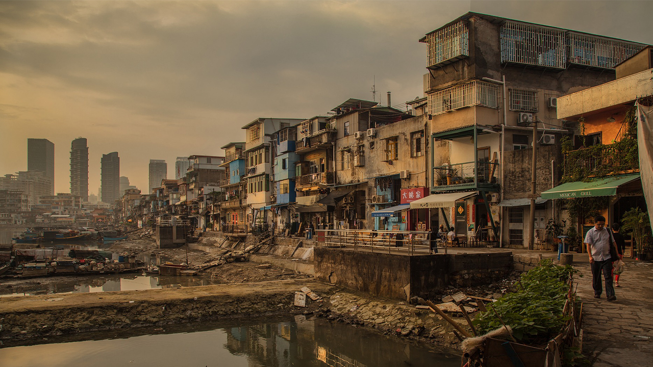 Xiamen slum