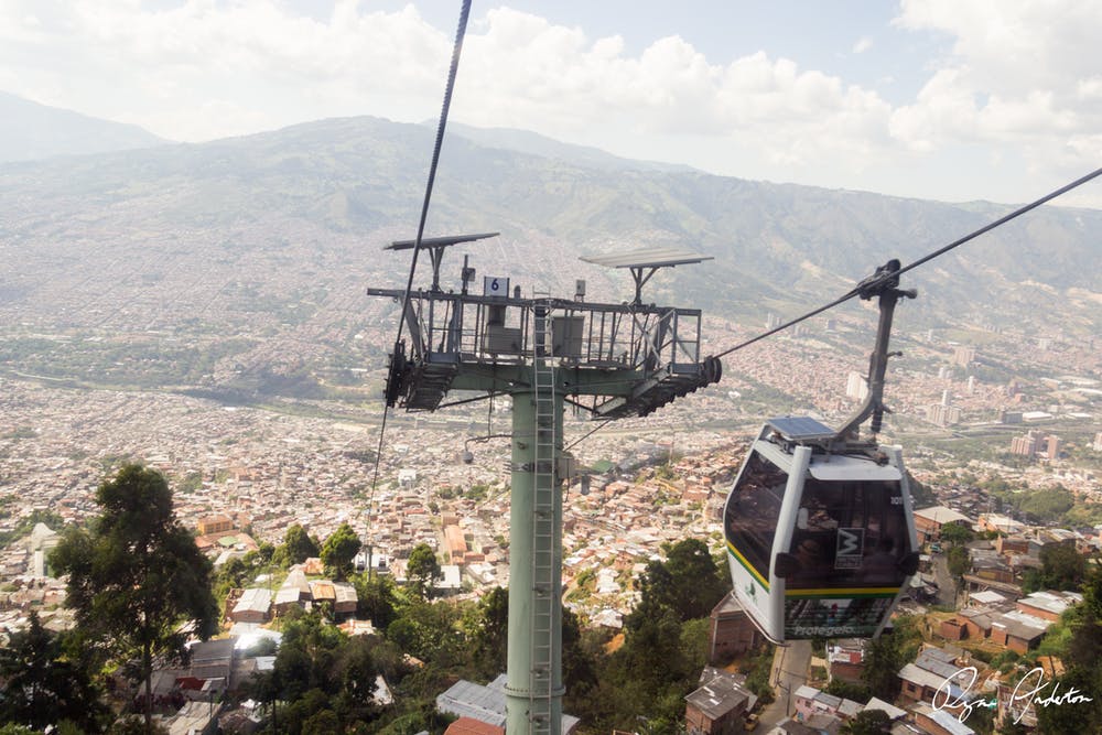 Colombia cable car