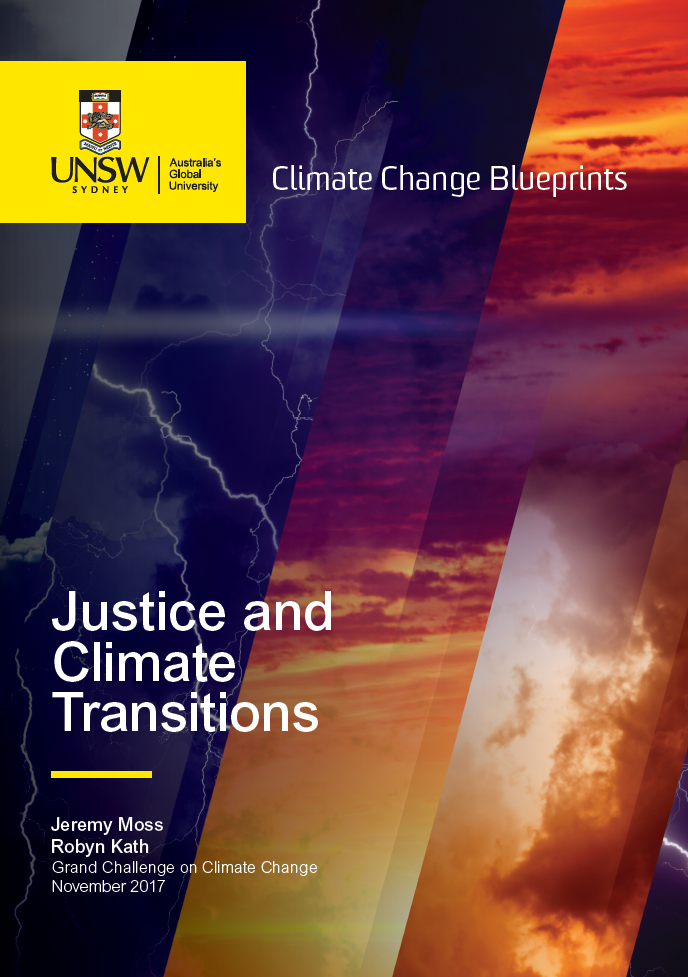 Justice and Climate Transitions blueprint