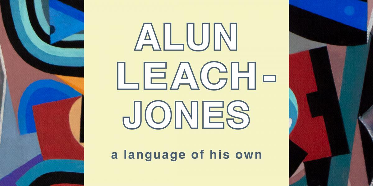 painting with Alun Leach-Jones written across the top