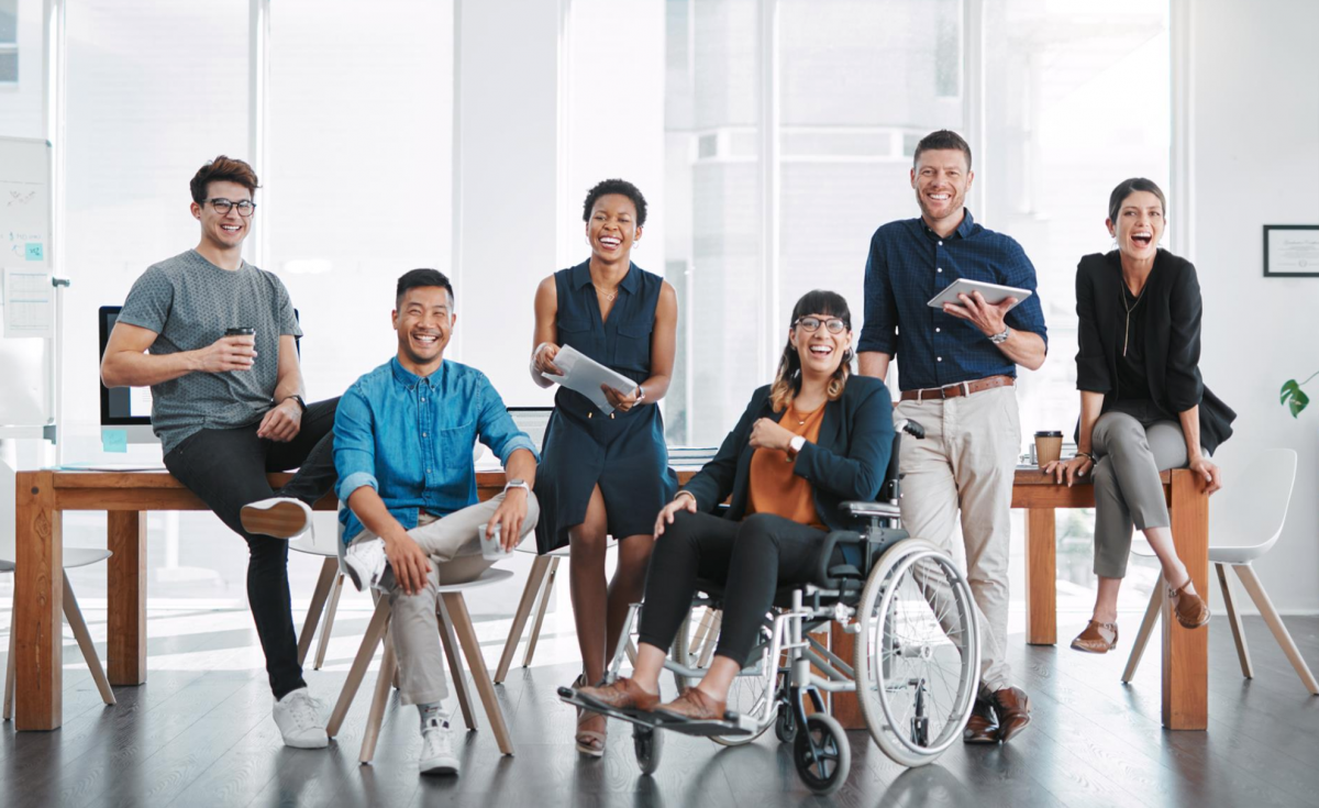 Photo of a group of diverse people